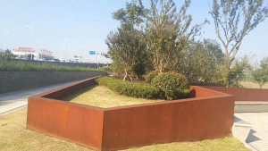 南山耐候钢挡土墙